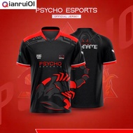 Esport Jersey Ph Psycho Esports Official Jersey Pubg Ml Design 2023 Mockup Download Codm Soft Drifit