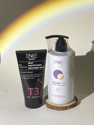 ENiE smart hair treatment T3 & ENiE yellow out smart shampoo