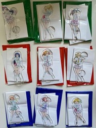 絕版Sega 限定版 LOVELIVE SNOW HALATION 立牌