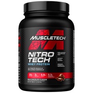 MuscleTech NitroTech Whey Protein Powder, Muscle Maintenance & Growth, Whey Isolate Protein Powder W