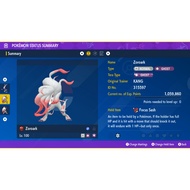Pokemon Scarlet & Violet - 6IV Hisuian Zoroark [Event pokemon]