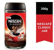 雀巢 - 【抵賣】雀巢經典速溶咖啡 200g #玻璃樽 #平行進口 #馬來西亞版#阿拉比卡混合羅布斯塔#即沖咖啡 #到期日2026年3月18日