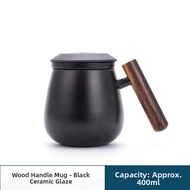 Travel Tea Filter Ceramic Mug Large Capacity