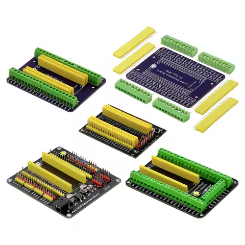 For Raspberry Pi Pico GPIO Breakout Extender DIY Expansion Board Male Female Pin with Switch for RPI