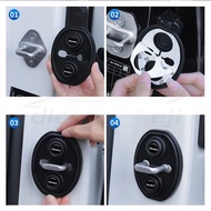 1/2/4pcs Universal Car Door Shock Absorber Pad Thickened Silent Cushion Anti Collision Sound Insulat