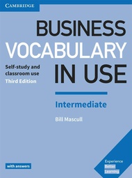 CAMBRIDGE BUSINESS VOCABULARY IN USE : INTERMEDIATE (WITH ANSWERS / EBOOK) (3rd ED.) BY DKTODAY