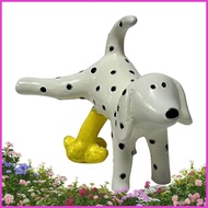 Peeing Dog Statue Resin Statue Home Decor Decorative Home Decor Statue Desktop Figurine Ornament for