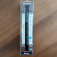 【Direct from Japan】PILOT 4+1 Wood Ballpoint Pen P-BKHFW-2SR-B [Unopened]【Japan Exclusive】