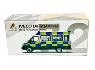 全新 未開封 Tiny 微影 No. 72 合金 車仔 Scale 1:76 1/76 比例 歐霸 IVECO Daily 香港 警察 交通部 巡邏車 警車 AM8526 第一版 