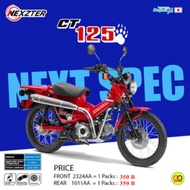 Brake Pads Ct125 Honda CT 125 Brand NEXZTER