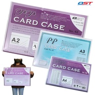 Clear Plastic Envelopes (PP Card Case) Available In A4 A3 And A2 Sizes. Extra Thick Envelopes. Mater