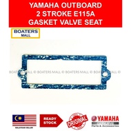YAMAHA OUTBOARD 6E5-13621-A1 GASKET VALVE SEAT 2 STROKE E115A -BOATERS MALL