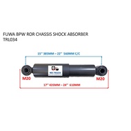 TRAILER BPW ROR FUWA SHOCK ABSORBER M20/M20 385MM LONG TRL034