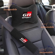 1/2 Pcs Toyota GR Car Seat Headrest Car Headrest Neck Pillow Seat Safety Pillow Universal Headrest C