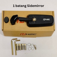 Xmax V1V2H2C Side mirror full aluminium frameShort Leg