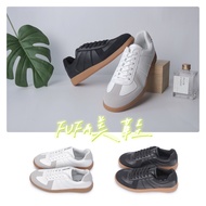 Fufa Shoes Brand Men Women Texture Plain Stitching Casual Shoes-Black/White 1CU63 &amp; 2CU63