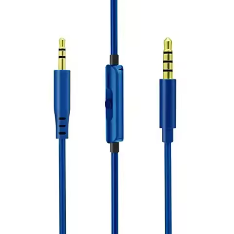 Replacement Audio Upgrade Cable Inline Mic/Remote Control Cord for Bose QuietComfort 35/QC25/QC35 Bo