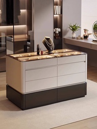 Cloakroom Island Cabinet Luxury High-End Jewelry Display Cabinet Bag Storage Island Table Clothing S