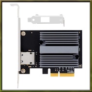 PCIex4 10G Single Port Network Card AQC113, Ethernet, Con Cable LAN, Win10/11, 1G/2,5G/5G/10gbps Eth