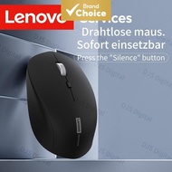 :,,2.4G ()  Tetikus Tanpa Wayar Perniagaan Lenovo: Klik Senyap, Reka Bentuk Ergonomik, 2.4G & Berbil