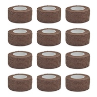 【hot】 brown Adhesive Bandage Muscle Tape Joints Wrap Aid Elastic