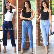 Women's Boyfriend Jeans Plain Boyfriend Jeans