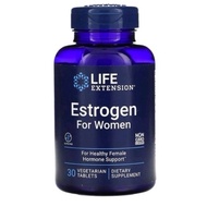 ✅Ready Stock✅ Life Extension, Estrogen for Women, 30 Vegetarian Tablets,Best by:01/26