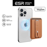 ESR Halolock Magnetic Vegan Leather Wallet With Magsafe Compatible And Finger-Loop Grip - 2K612