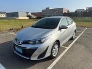 2019年 Toyota Vios 1.5 銀色 省油優質中型房車
