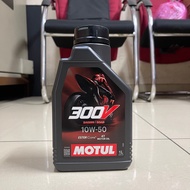 MOTUL ENGINE OIL 300V 10W50 FACTORY LINE ESTER CORE 100% ORIGINAL FULLY SYNTHETIC MINYAK HITAM 10W-5