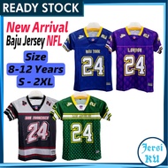 JERSIKU Kids & Men Jersey NFL Baju Jersi Budak & Dewasa NFL Jersey Kanak-Kanak Fashion Baju Men