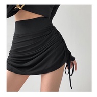 Beachwear studio - beachwear drawstring skirt / bikini skirt / bikini cover