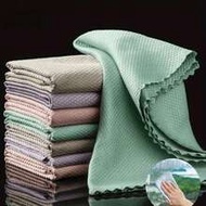 Magic Cloth, Fish-Scale Glass Cleaning Cloth, Magical Glass Cleaning Cloth, With Dimensions Of 9.8 I