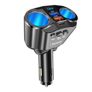 Tẩu Sạc Ô Tô Nhanh Bluetooth 5.0 nghe nhạc MP3 FM bộ chia tẩu sạt oto xe hơi xe tải xe máy SH AB xia