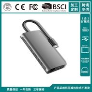 type-c Docking station8Combination1PD Charging HUB Gigabit Network Port4KhdmiSD/TF Card Reader Multi