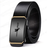 Automatic buckle belt cowhide mens belt belt automatic buckle Leather automatic buckle trendy belt/m
