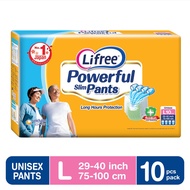 Lifree Powerful Slim Pants L 10's