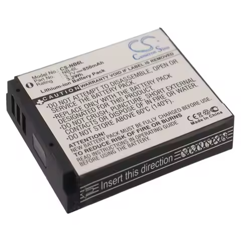 Li-ion Camera battery for Canon,3.7V,Digital IXUS 200 IS, IXUS 105, PowerShotD10, PowerShot D20,