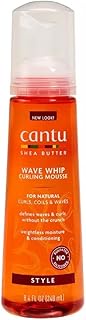 Cantu Natural Hair Wave Whip Curling Mousse,8.4 oz
