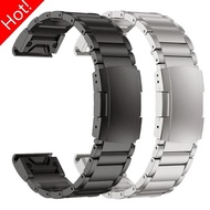 22mm 26mm Titanium Strap For Garmin Fenix 5/5X/5X Plus/6/6X/6XPro 7 7X 3/3HR Metal Release Quick Fit Watch Band Bracelet correa