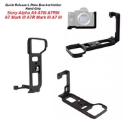 sony a9 A7III A7RIII Quick Release L Plate Bracket A7 A7R Mark III