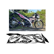 [ VIP ] high quality SATRIA 150 F1 removable stamp, waterproof and non-fading