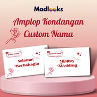 Amplop Kondangan Custom Nama