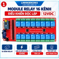 16-channel relay Module independent control 12VDC 16-channel relay