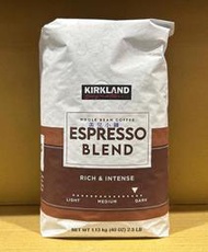 美兒小舖COSTCO好市多代購～KIRKLAND 義式深度烘焙咖啡豆(1.13Kg/包)可代磨成咖啡粉