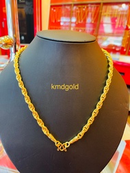 KMDGold สร้อยคอทองคำแท้ 2บาท มาตรฐานทองเยาวราช