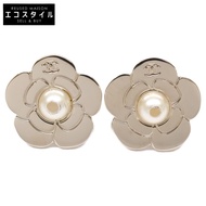 香奈兒 B17B Coco Mark 山茶花圖案仿珍珠手鐲 [二手]