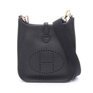 【二手】愛馬仕 HERMES Evelyne TPM 黑色肩包 其他 Evelyne Amazon TPM 黑色 女士二手 A