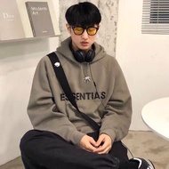 ＜1123＞ผู้ชาย hoodie รุ่นบาง เสื้อกันหนาว ทรงโอเวอร์ไซส์ stone essentials hoodie ไม่แท้ เสื้อหนาว ฮิป
