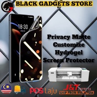 Hydrogel Privacy Screen Protector for OPPO A6 Pro 5G / A5 Pro 5G / A3x / A3 Pro 5G / A60 / A18 / A79